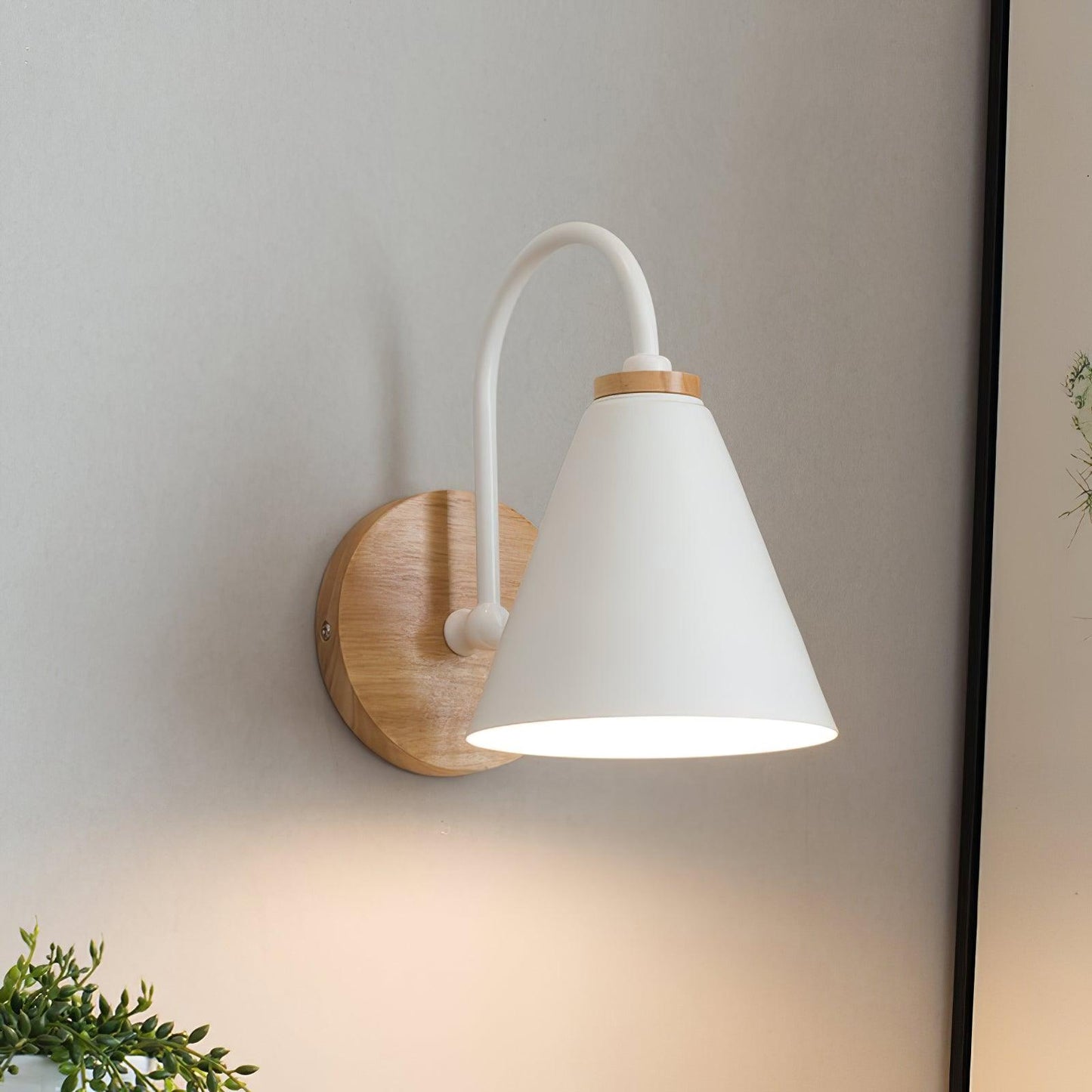 Rustic Scandinavian Wall Light Lamp