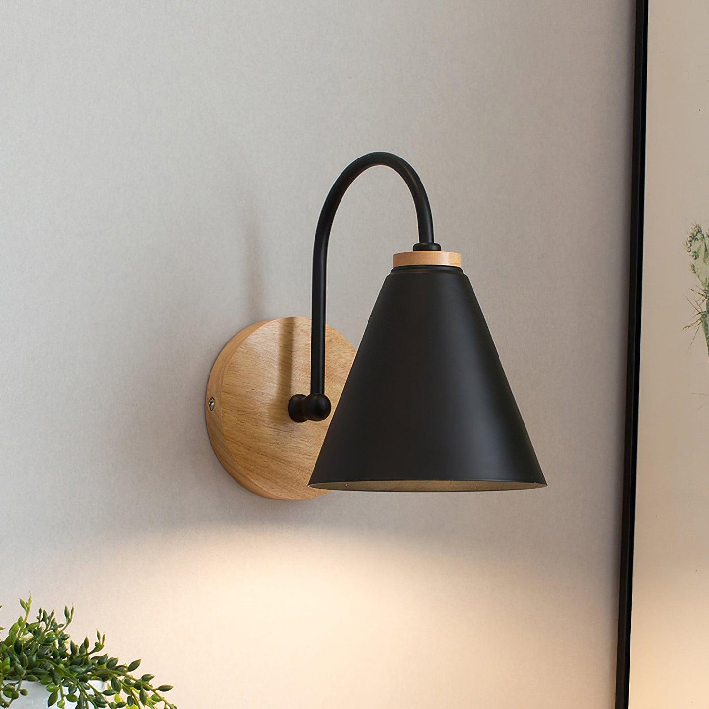 Rustic Scandinavian Wall Light Lamp - Cofik