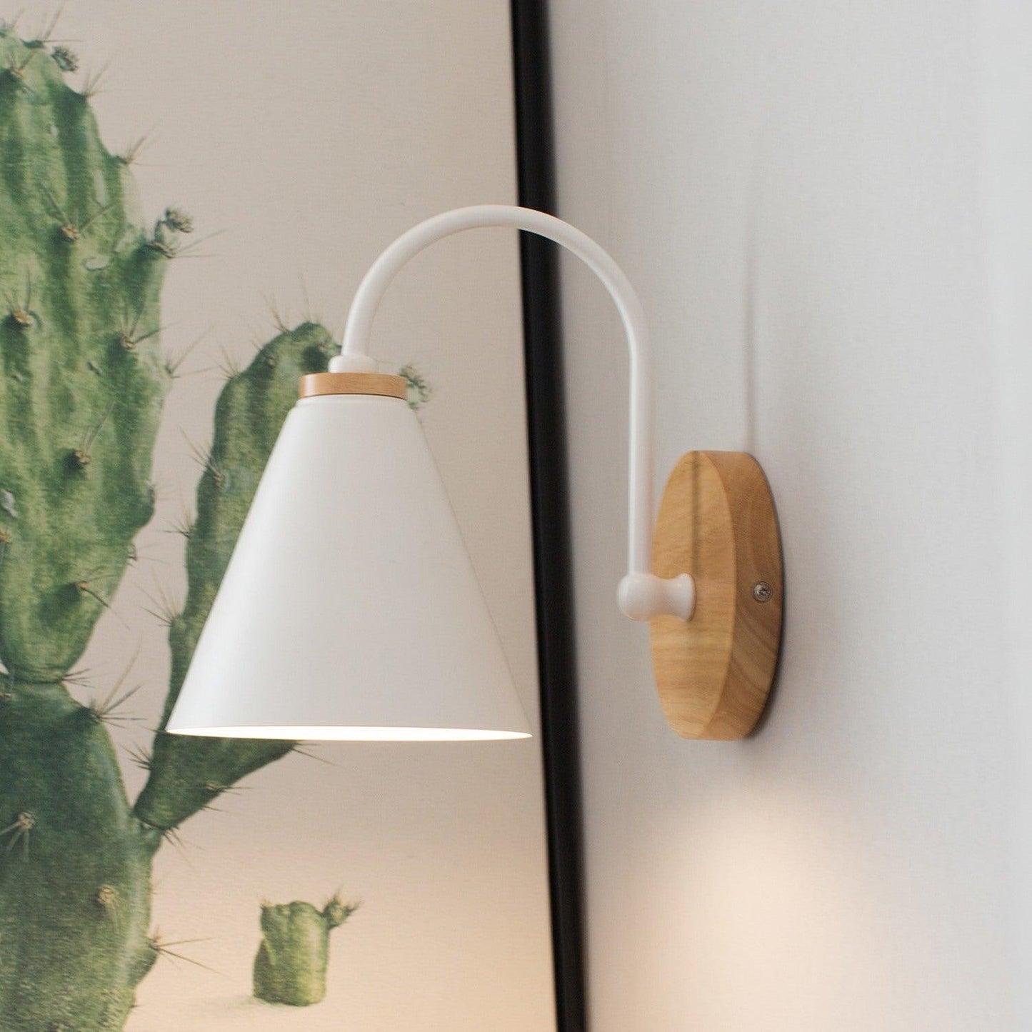 Rustic Scandinavian Wall Light Lamp