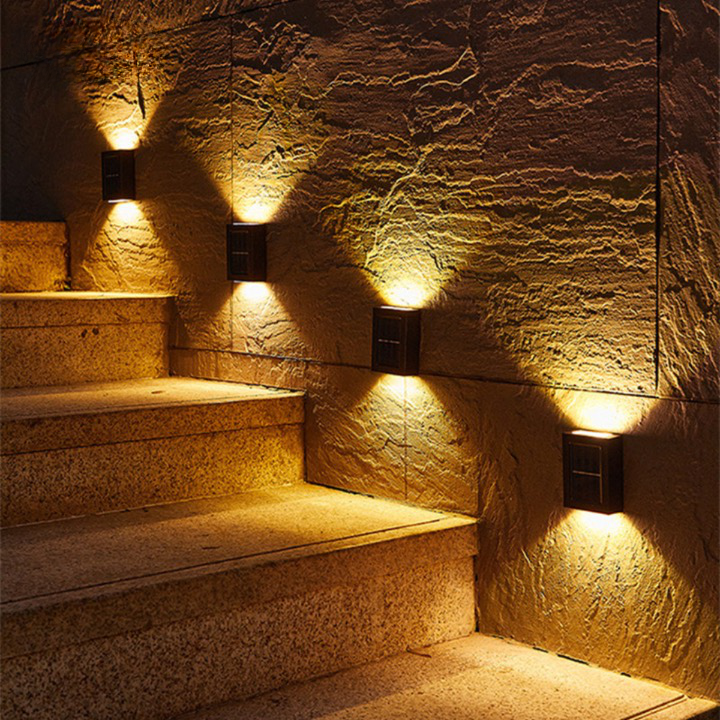 Outdoor Waterproof Solar Powered Wall Light