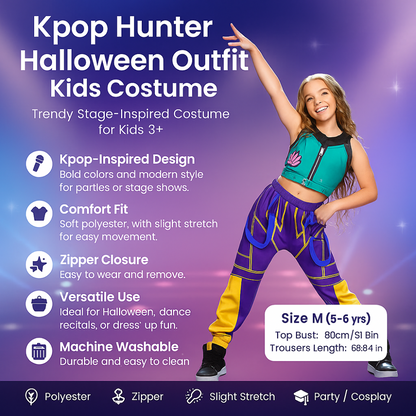 Fun Kpop Halloween Costume For Kids