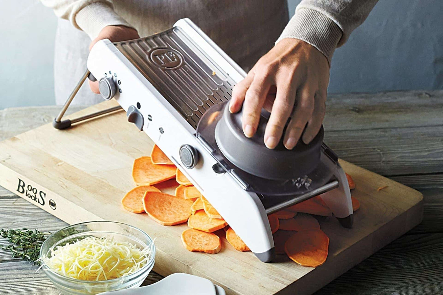 Easy Slice Mandoline - Adjustable Sharp Steel Blade Cutter - Cofik