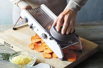Easy Slice Mandoline - Adjustable Sharp Steel Blade Cutter - Cofik