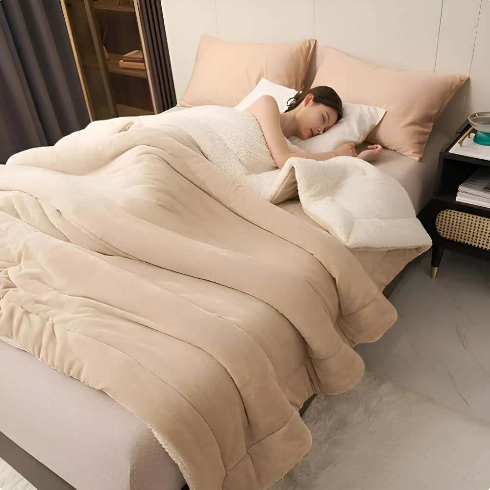 Soft Plush Throw Blanket for Cozy Nights - Cofik