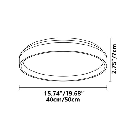 Sleek Round LED Ceiling Light Fixture
