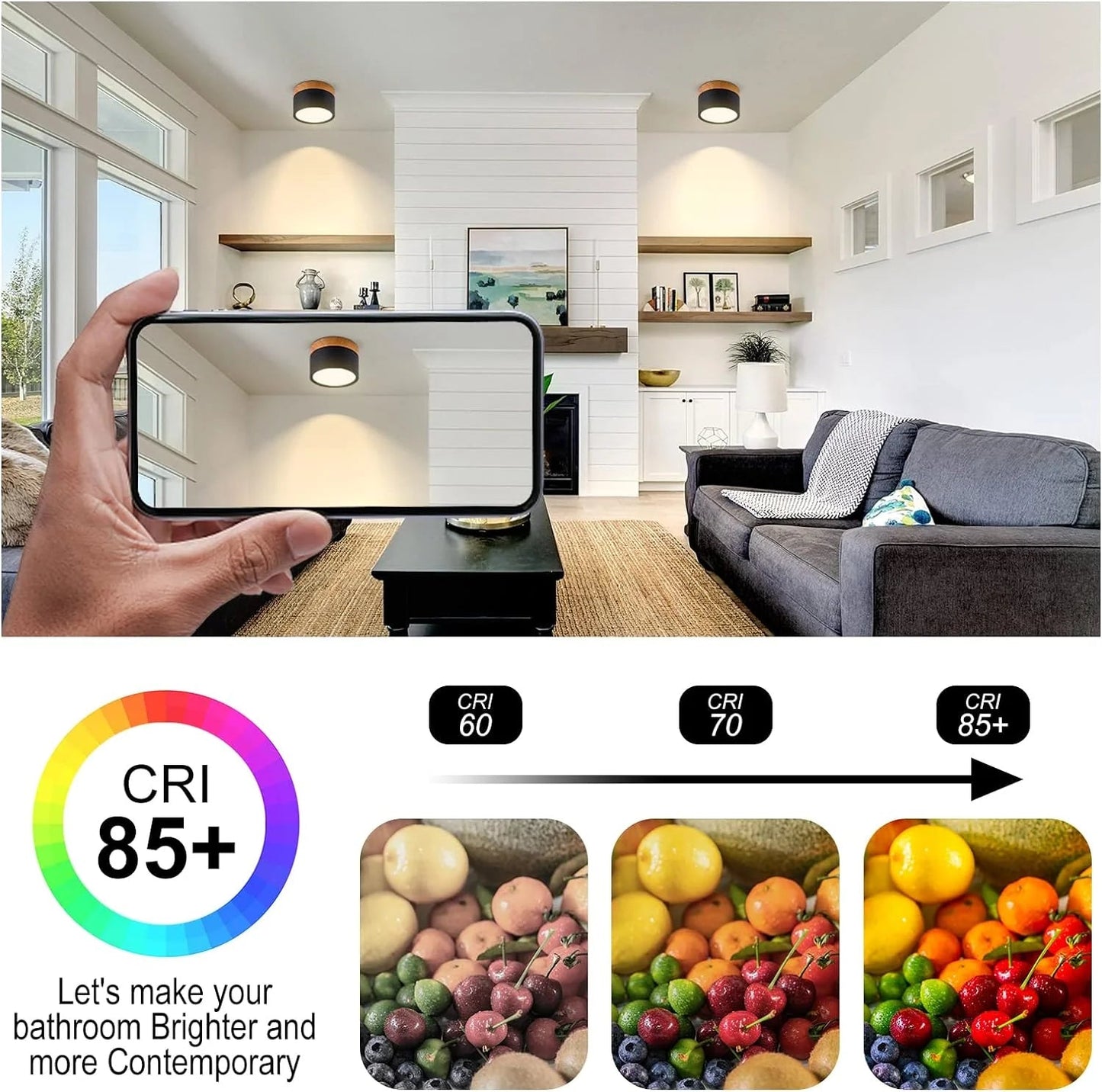 Compact LED Mini Pendant Light Fixture