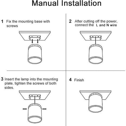 Compact LED Mini Pendant Light Fixture