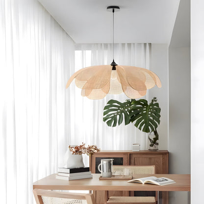 Natural Woven Pendant Lamp for Kitchen Dining Room