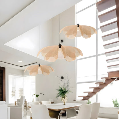 Natural Woven Pendant Lamp for Kitchen Dining Room