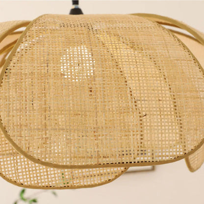 Natural Woven Pendant Lamp for Kitchen Dining Room