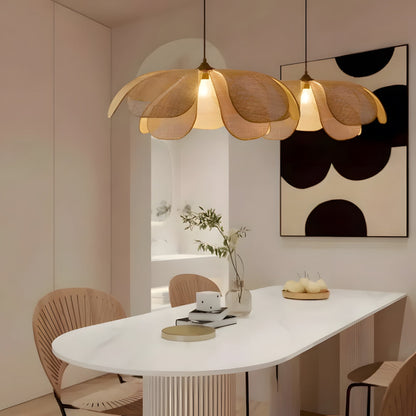 Natural Woven Pendant Lamp for Kitchen Dining Room