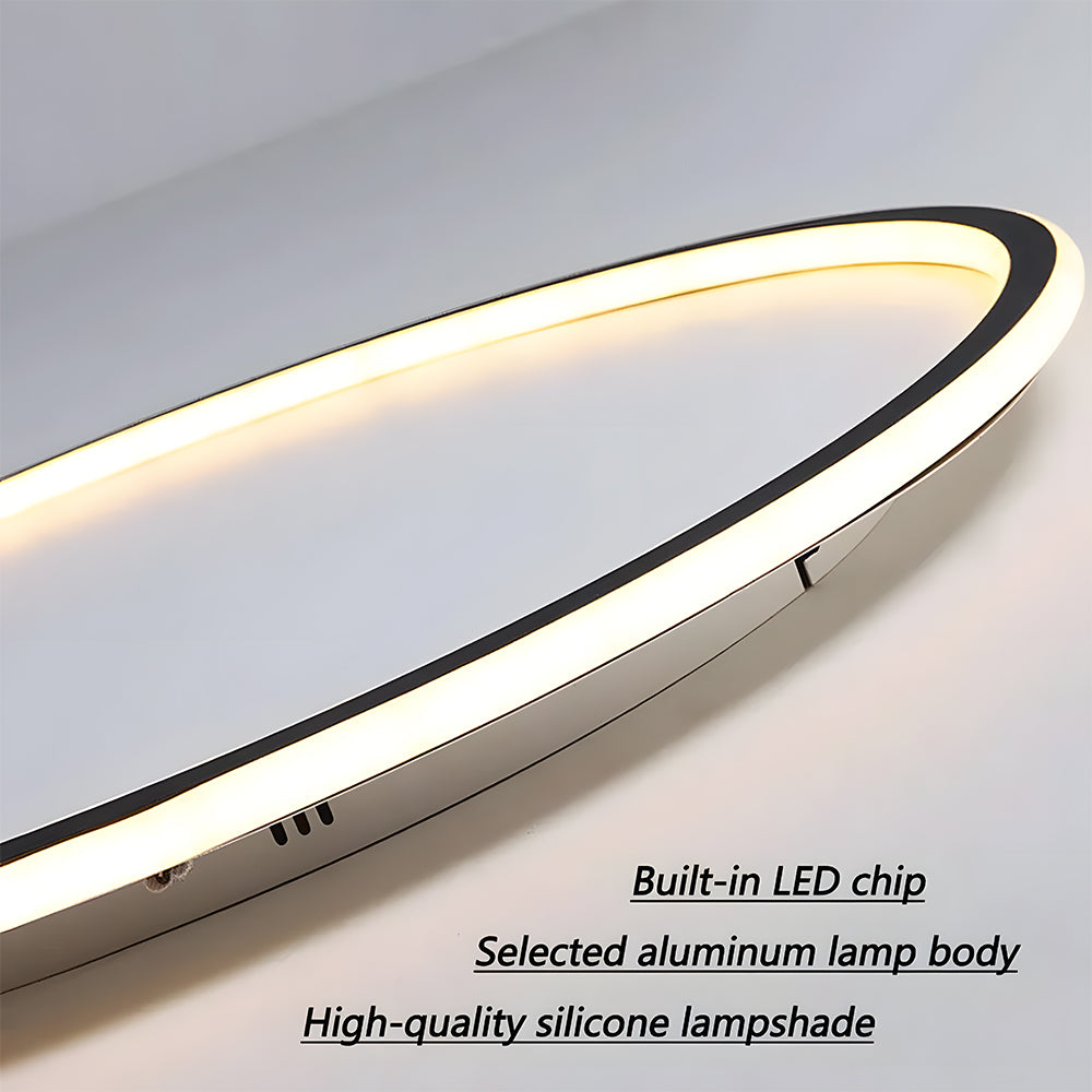 Slim LED Ceiling Light Fixtures for Home Office