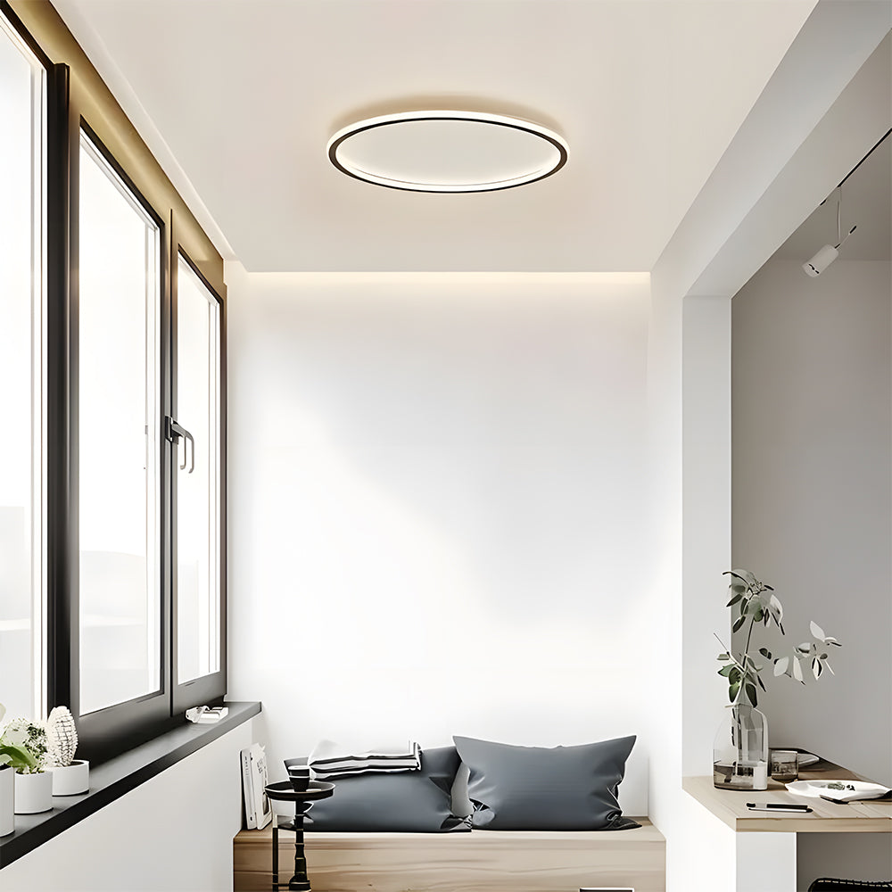 Slim LED Ceiling Light Fixtures for Home Office