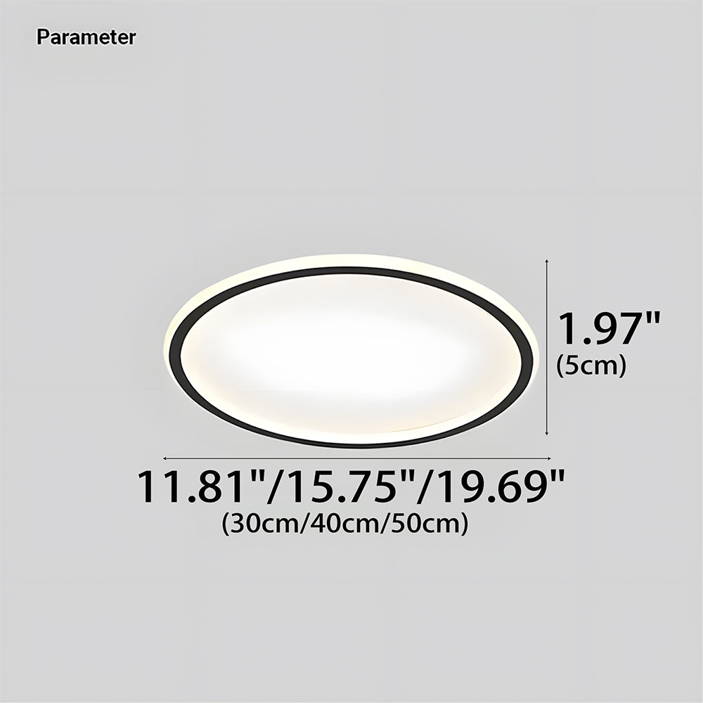 Slim LED Ceiling Light Fixtures for Home Office