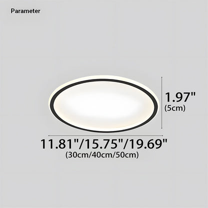 Slim LED Ceiling Light Fixtures for Home Office