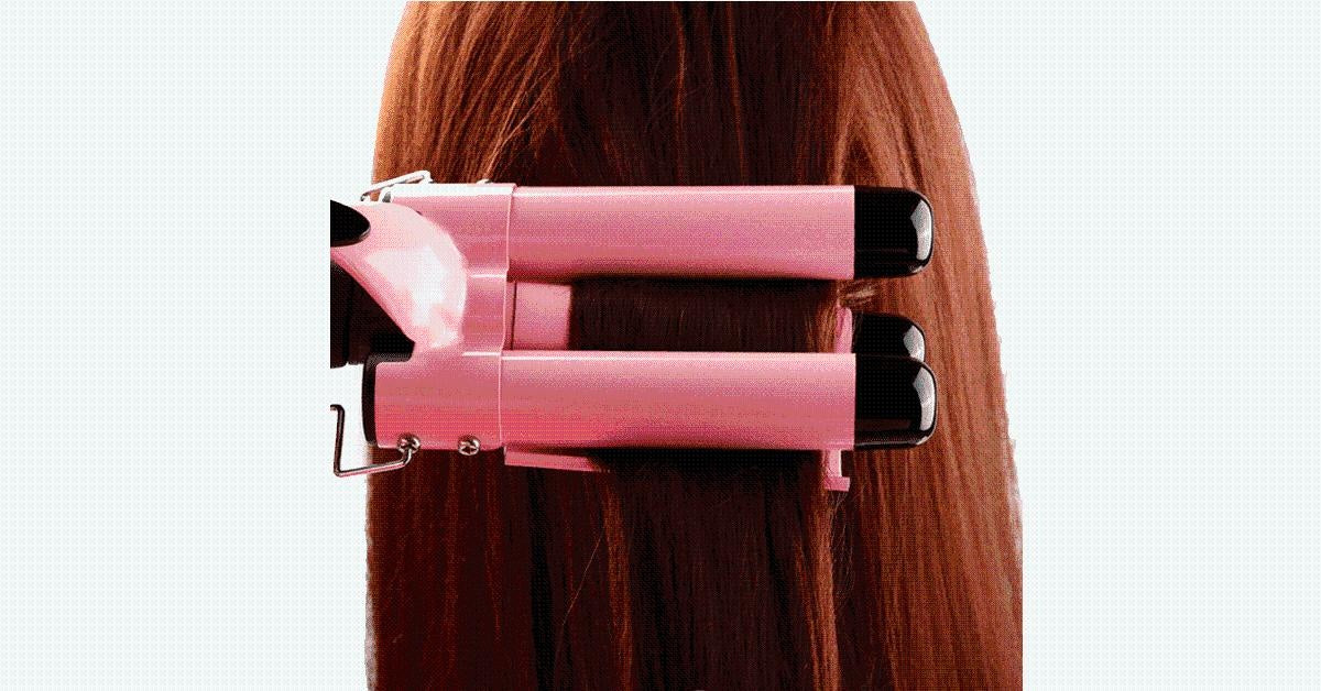 Advanced Triple Barrel Ceramic Curling Iron