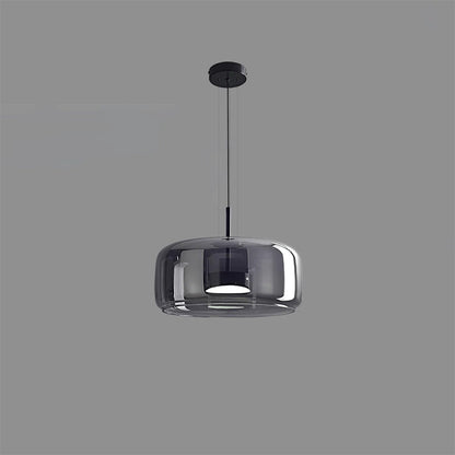 Sleek Glass Hanging Ceiling Lamp for Kitchen Dining