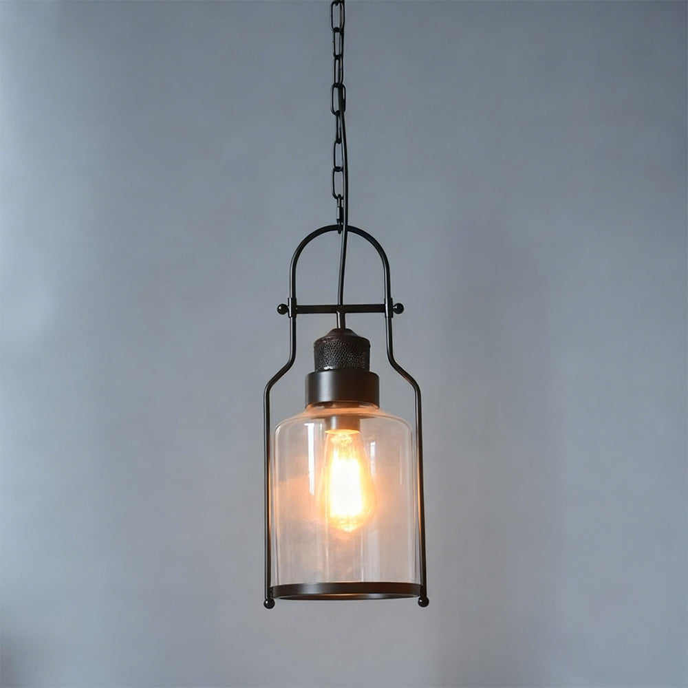 Rustic Metal Pendant Lamp for Dining Living Room - Cofik