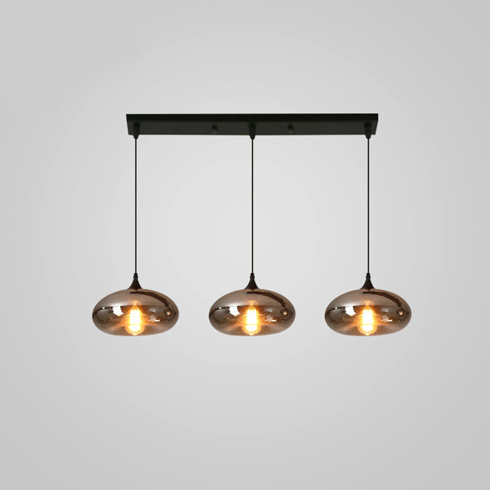Modern Glass Hanging Lamp for Kitchen Island Ceiling