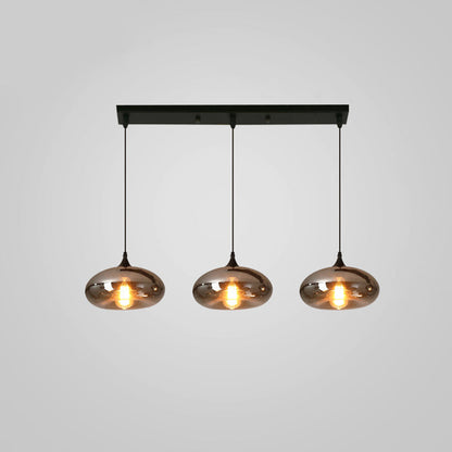 Modern Glass Hanging Lamp for Kitchen Island Ceiling