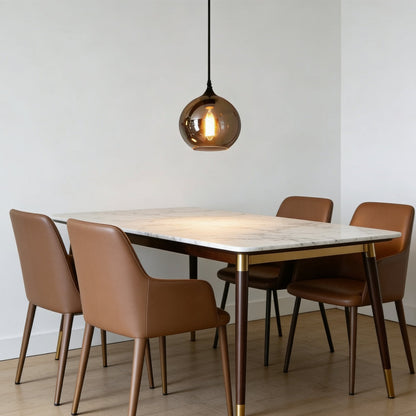 Modern Glass Hanging Lamp for Kitchen Island Ceiling