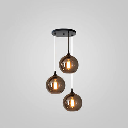 Modern Glass Hanging Lamp for Kitchen Island Ceiling