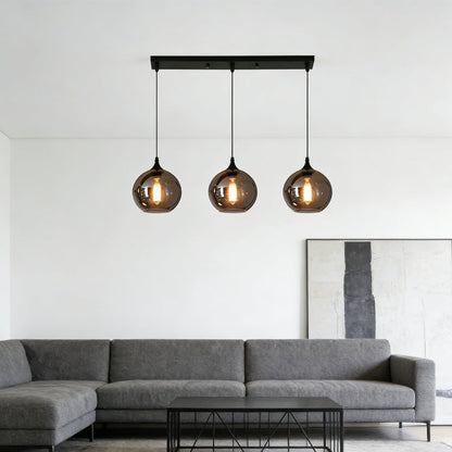 Modern Glass Hanging Lamp for Kitchen Island Ceiling
