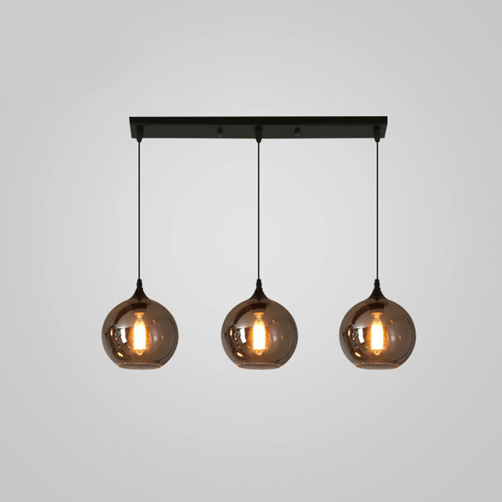 Modern Glass Hanging Lamp for Kitchen Island Ceiling