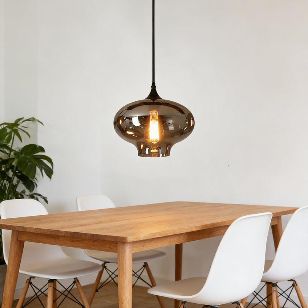 Modern Glass Hanging Lamp for Kitchen Island Ceiling