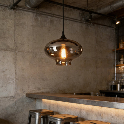 Modern Glass Hanging Lamp for Kitchen Island Ceiling