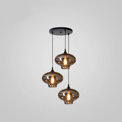 Modern Glass Hanging Lamp for Kitchen Island Ceiling