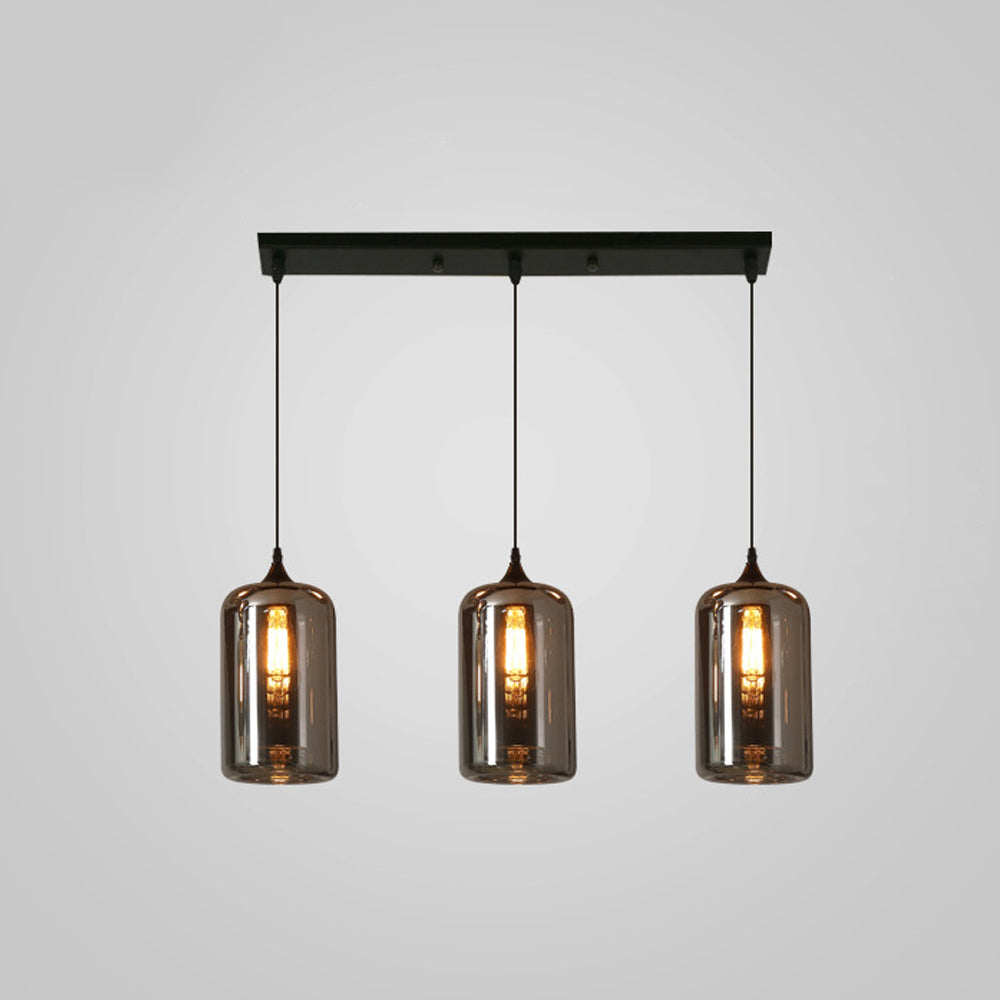 Modern Glass Hanging Lamp for Kitchen Island Ceiling