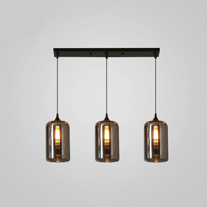 Modern Glass Hanging Lamp for Kitchen Island Ceiling
