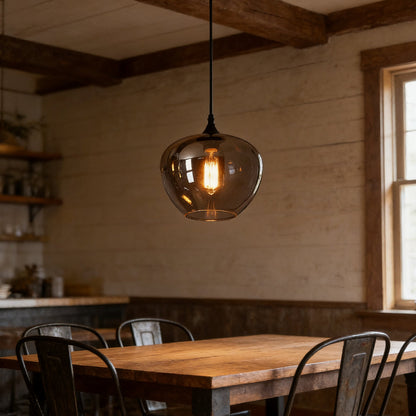 Modern Glass Hanging Lamp for Kitchen Island Ceiling