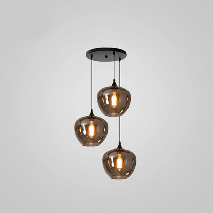 Modern Glass Hanging Lamp for Kitchen Island Ceiling