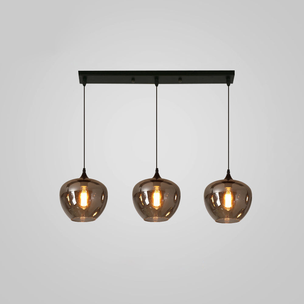Modern Glass Hanging Lamp for Kitchen Island Ceiling