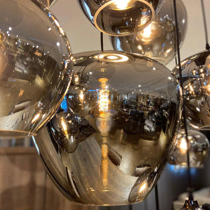 Modern Glass Hanging Lamp for Kitchen Island Ceiling