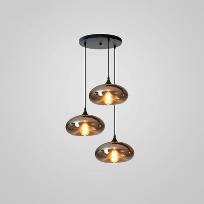 Modern Glass Hanging Lamp for Kitchen Island Ceiling