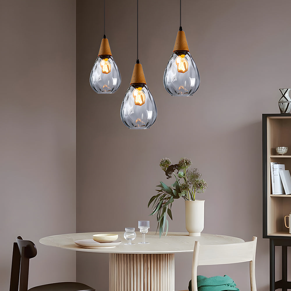 Chic Wooden Pendant Light Fixture