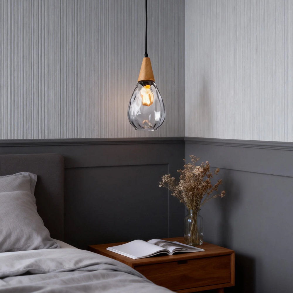 Chic Wooden Pendant Light Fixture