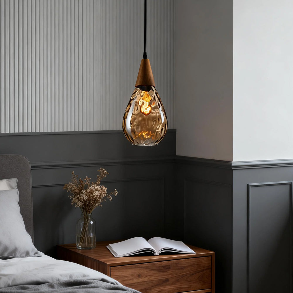 Chic Wooden Pendant Light Fixture