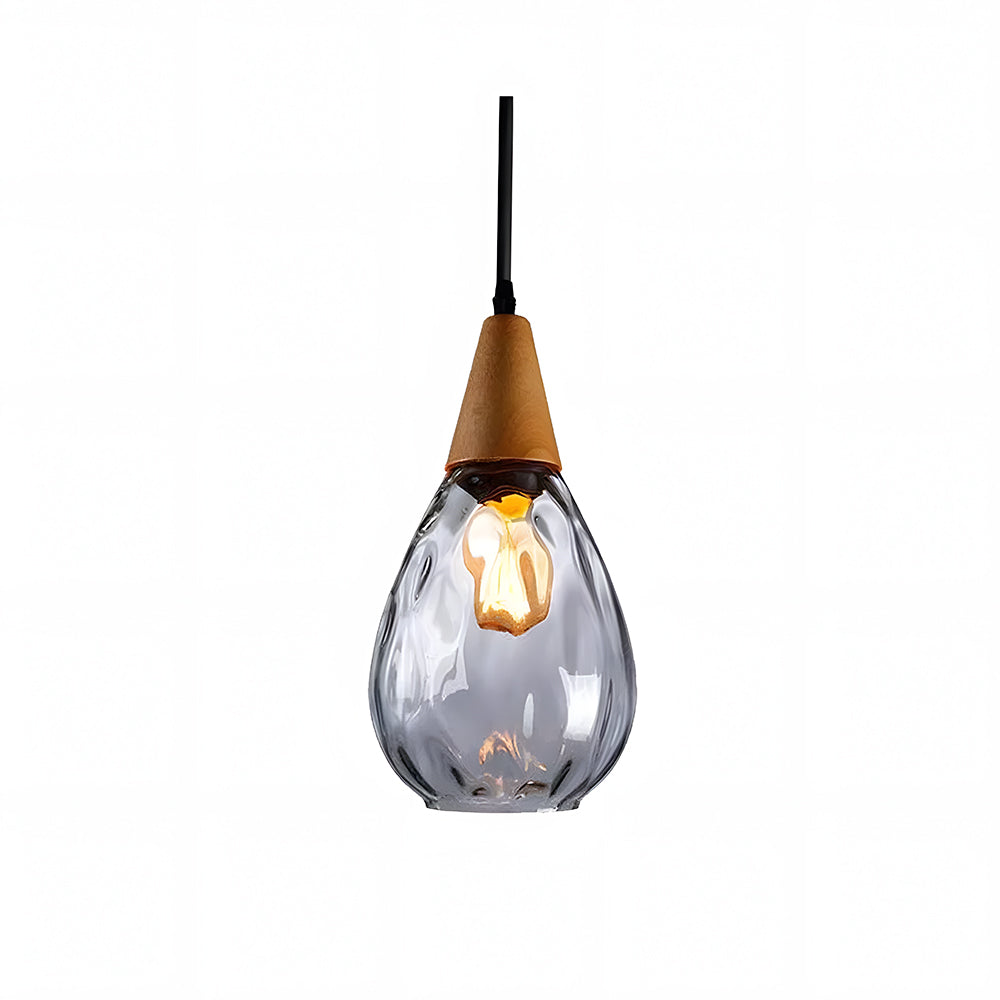 Chic Wooden Pendant Light Fixture - Cofik