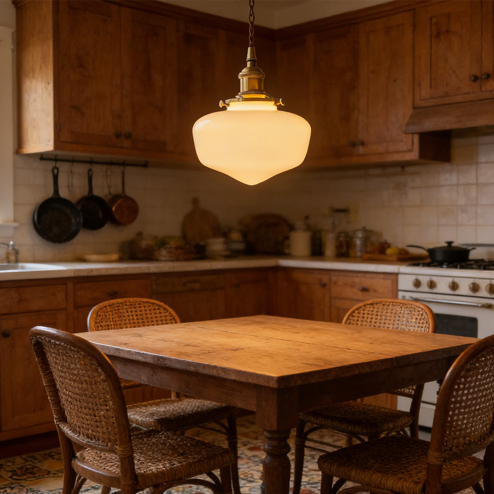 Elegant Glass Pendant Lamp for Dining Living Room