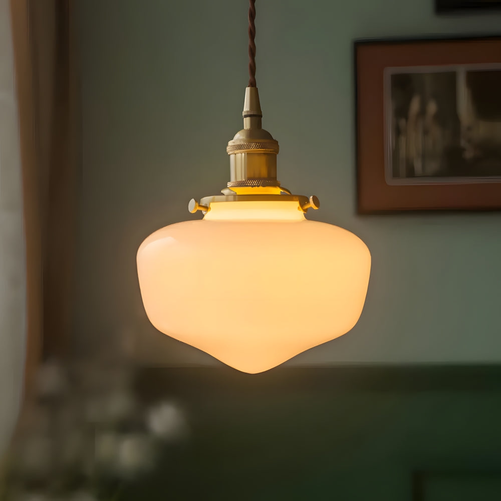 Elegant Glass Pendant Lamp for Dining Living Room - Cofik