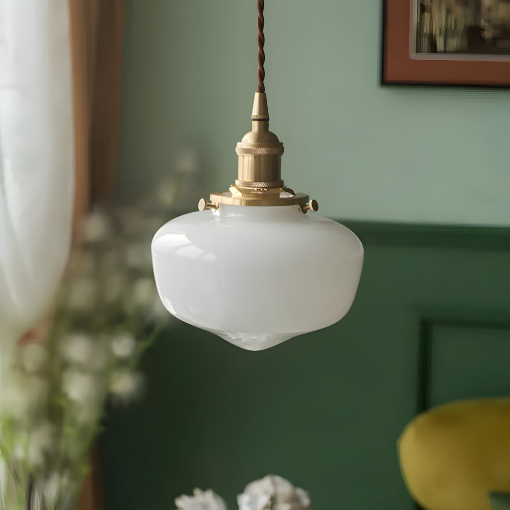 Elegant Glass Pendant Lamp for Dining Living Room