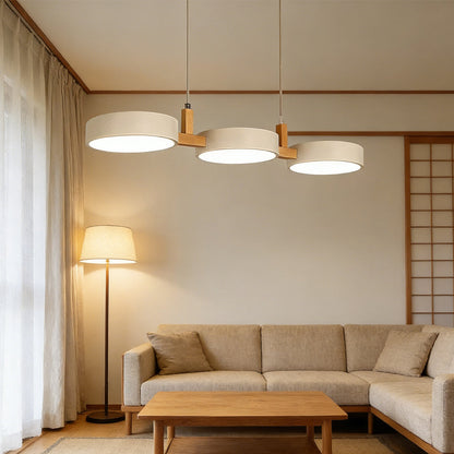 Colorful Metal Pendant Lamp Adjustable Hanging Light