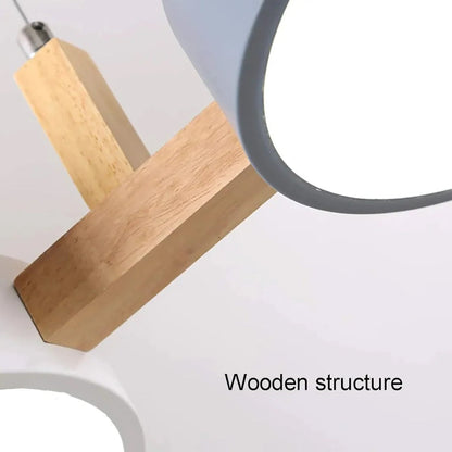 Colorful Metal Pendant Lamp Adjustable Hanging Light