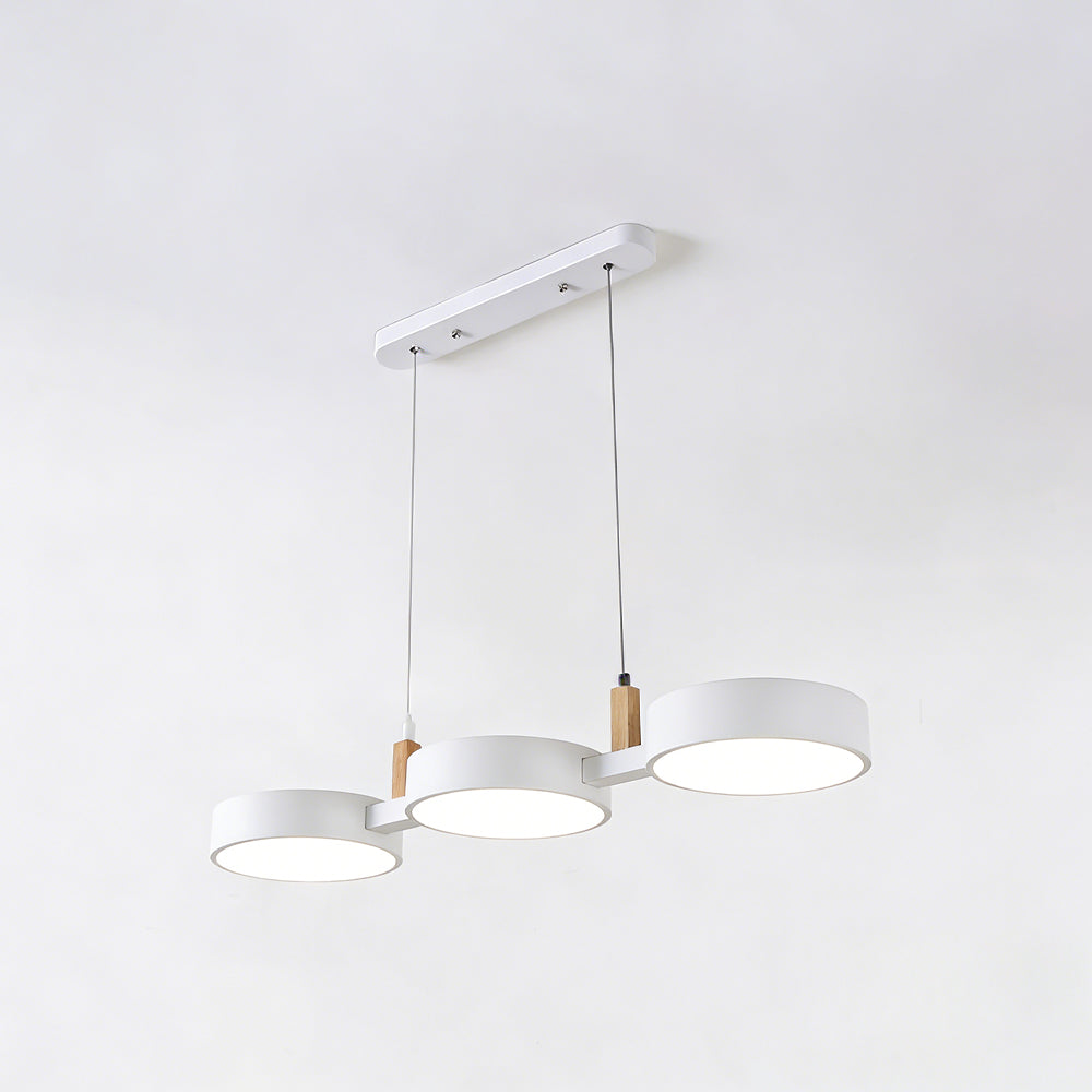 Colorful Metal Pendant Lamp Adjustable Hanging Light