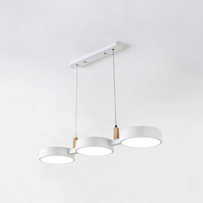Colorful Metal Pendant Lamp Adjustable Hanging Light