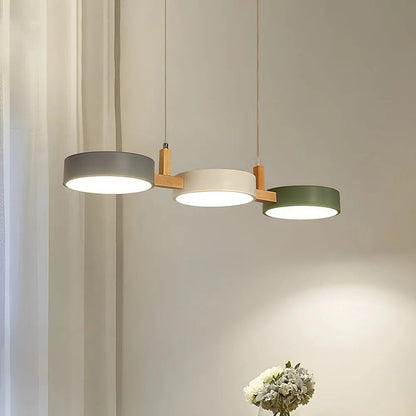 Colorful Metal Pendant Lamp Adjustable Hanging Light - Cofik